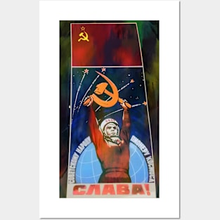 Cosmonaut Posters and Art